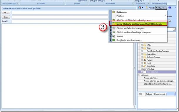 Outlook Vorlagen mit ReplyButler erstellen Screenshot 2