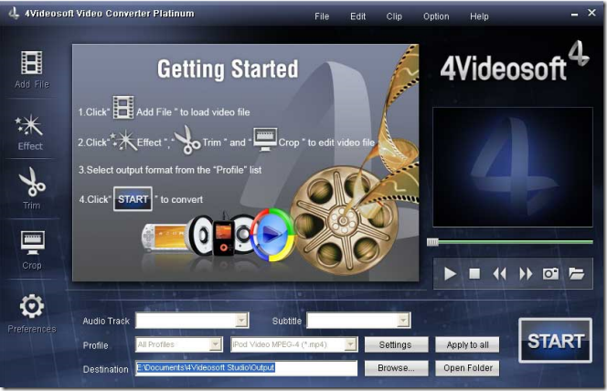 4Videosoft Video Converter 4Videosoft Video Converter