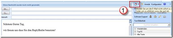 Outlook Vorlagen mit ReplyButler erstellen Screenshot 3