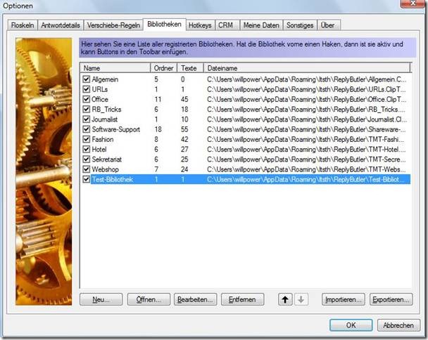 Outlook Vorlagen mit ReplyButler erstellen Screenshot 7
