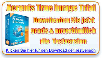Acronis True Image Home Free Testversion