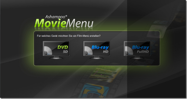 Ashampoo Movie Menu