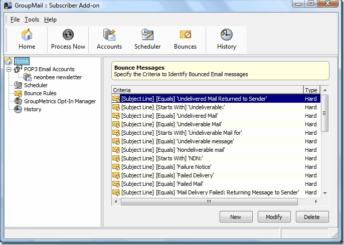 eMail Marketing Software GroupMail Screenshot 3