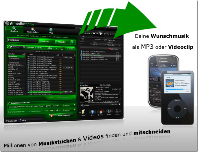 Mediaraptor von Rapidsolution Mediaraptor von Rapidsolution