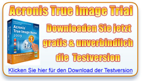 Acronis True Image Home Testversion