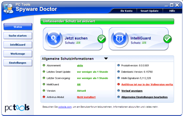 PC Tools Spyware Doctor Download