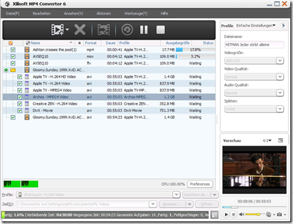 Xilisoft MP4 Converter
